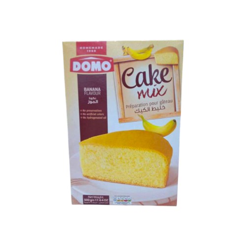 DOMO CAKE MIX BANANA 500G