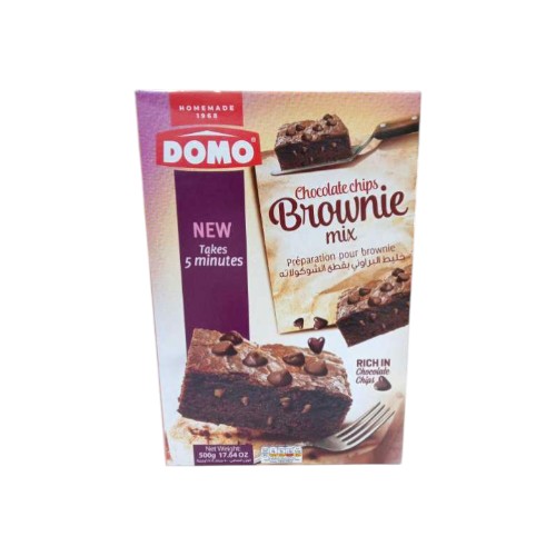 DOMO PUDDING BROWNIES WITH CHIP