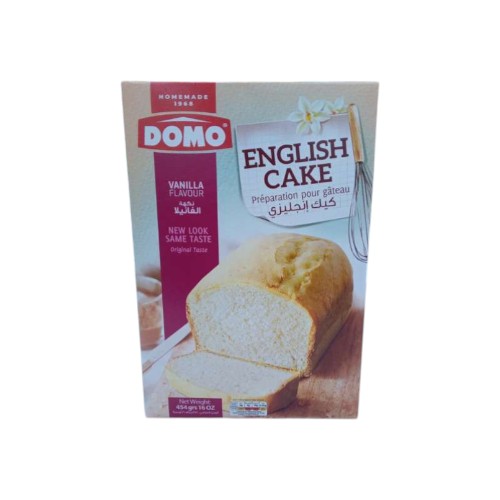 DOMO CAKE MIX ENGLISH VANILLA 4