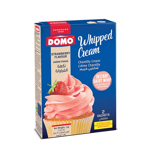 DOMO CREAM CHANTILLY STRAWBERRY