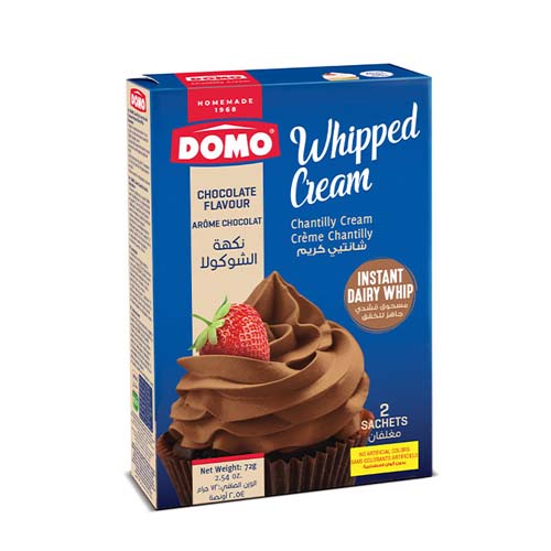 DOMO CREAM CHANTILLY CHOCOLATE