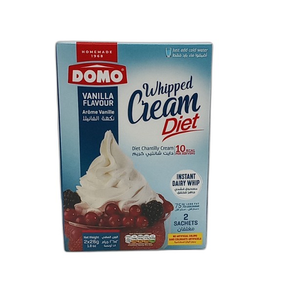 DOMO CREAM CHANTILLY VANILLA LITE 52G
