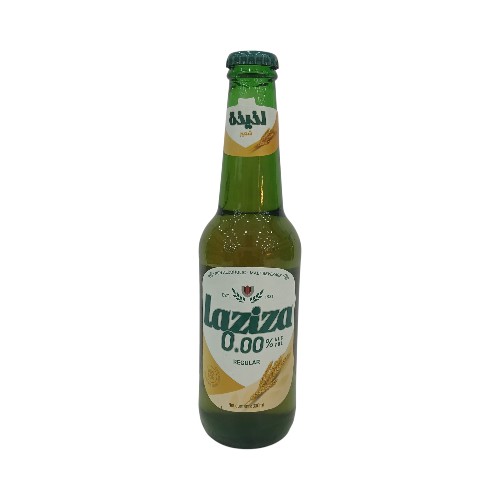LAZIZA BEER PLAIN GLASS 330ML