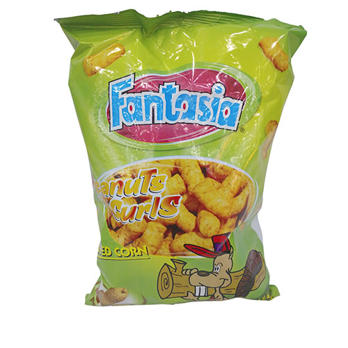 FANTASIA CHIPS PEANUT CURLS 80G