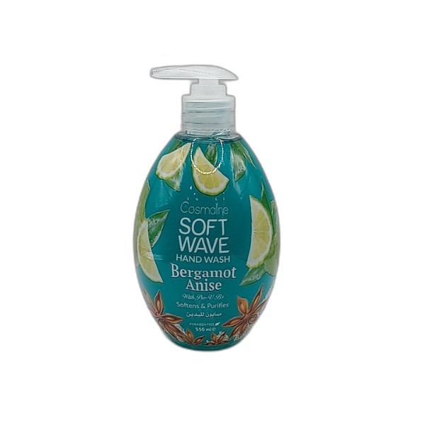 SOFTWAVE HANDWASH BERGAMOT ANISE 550ML