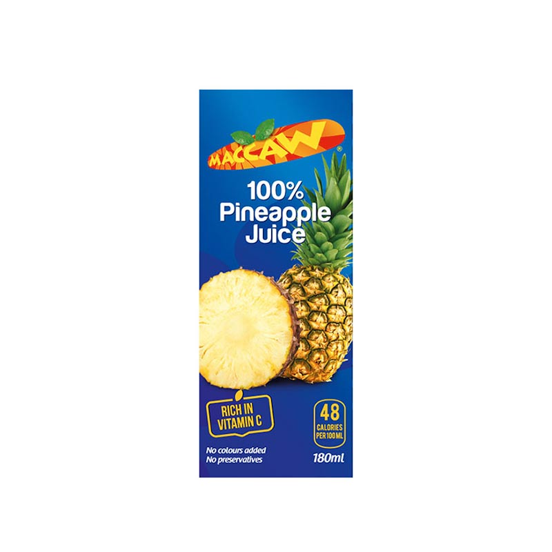 MACCAW PINEAPPLE JUICE CARTON 1