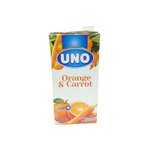UNO ORANGE-CARROT CARTON JUICE