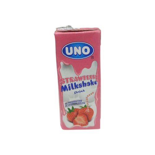 UNO STRAWBERRY MILK SHAKE 200ML
