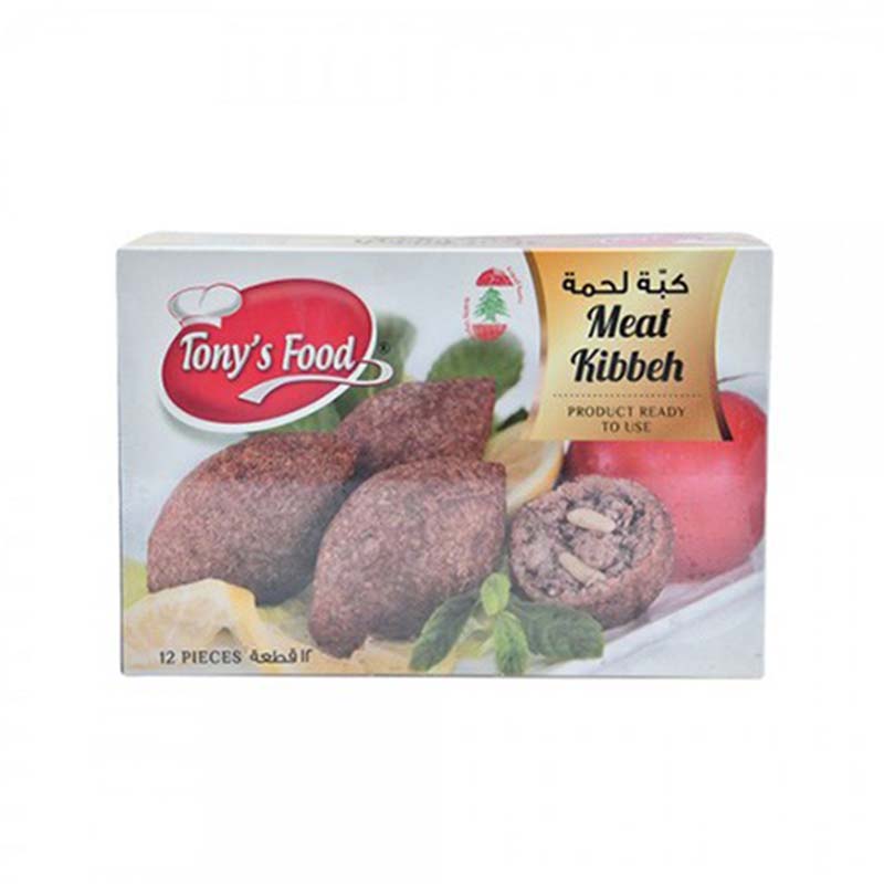 TONY FOODS MEAT KIBBEH 12PCS 25