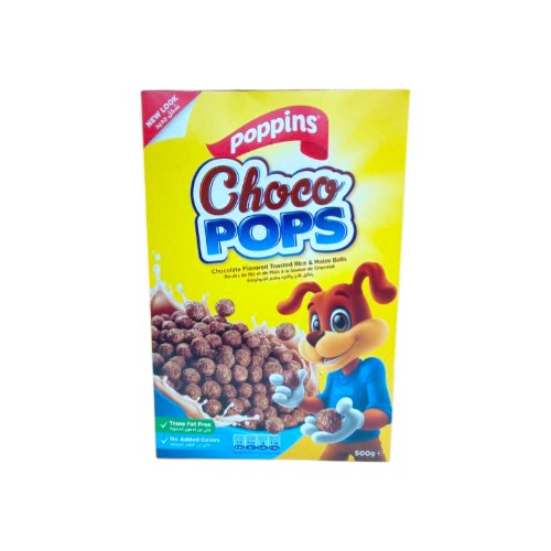 POPPINS CORN FLAKES CHOCO POPS