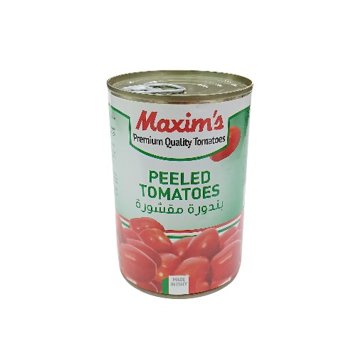 MAXIMS PEELED TOMATOES 400G