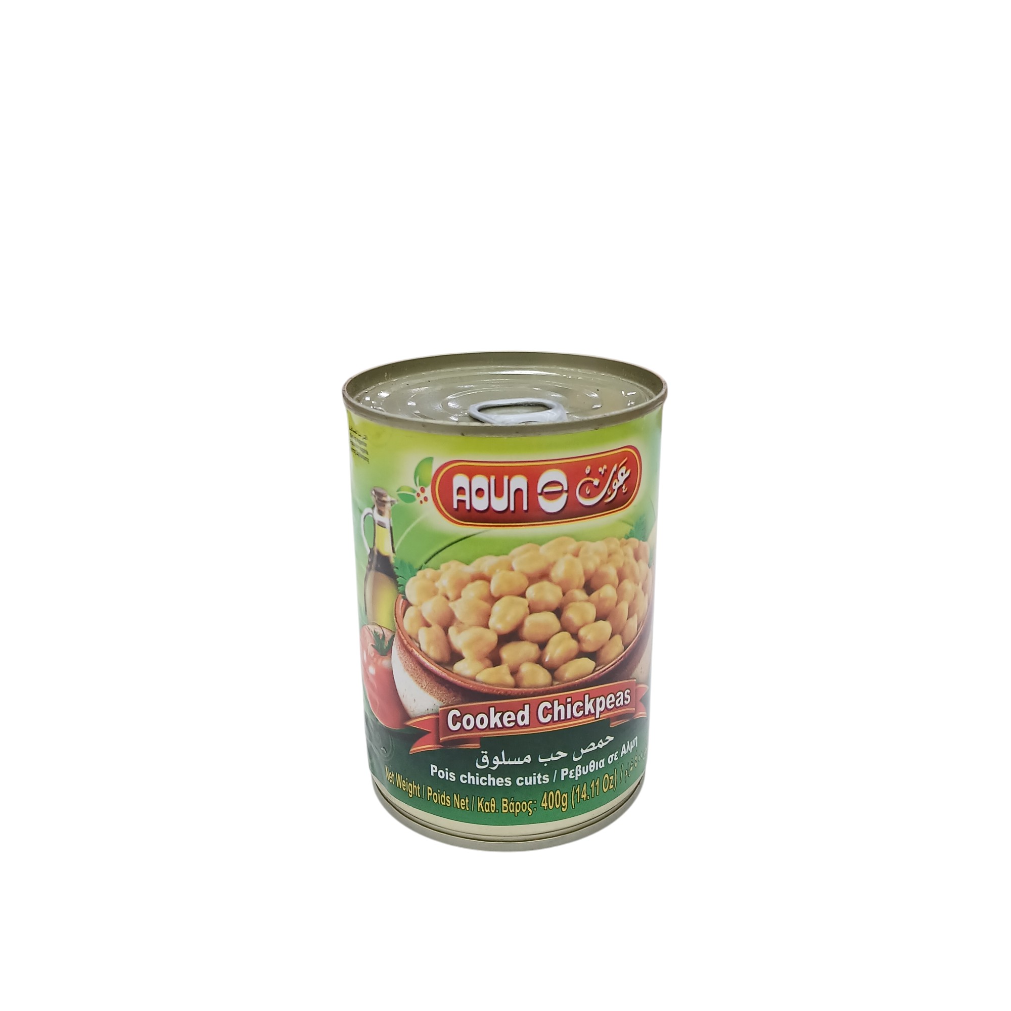 AOUN COOKED CHICKPEAS 400G