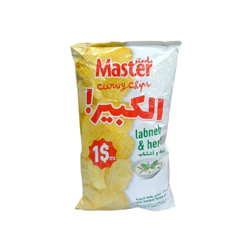 MASTER CHIPS CURVY LABNEH-HERBS
