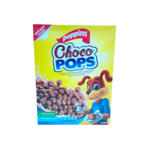 POPPINS CHOCO POPS 750G