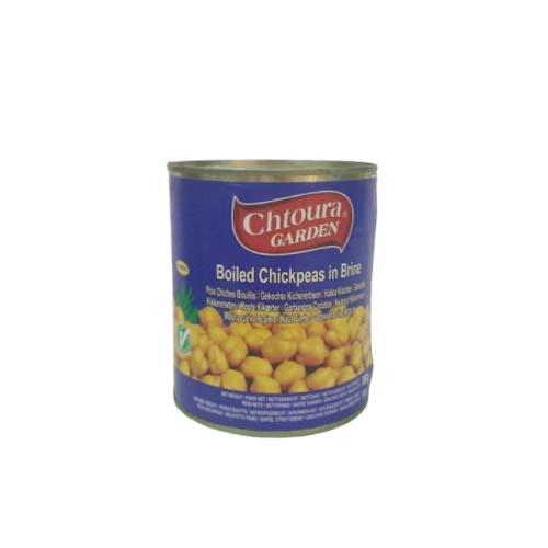 CHTOURA BOILED CHICK PEAS 850G