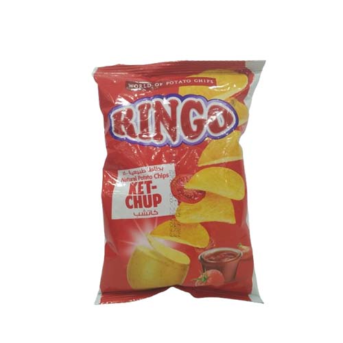 RINGO CHIPS KETCHUP 32G