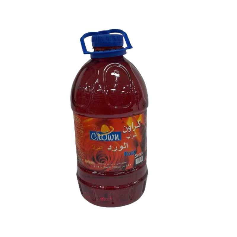 CROWN ROSE SYRUP 2.5 LTR