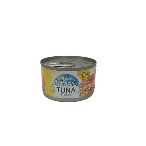 TUNA FLAKES VEG OIL 80G ADRIANA