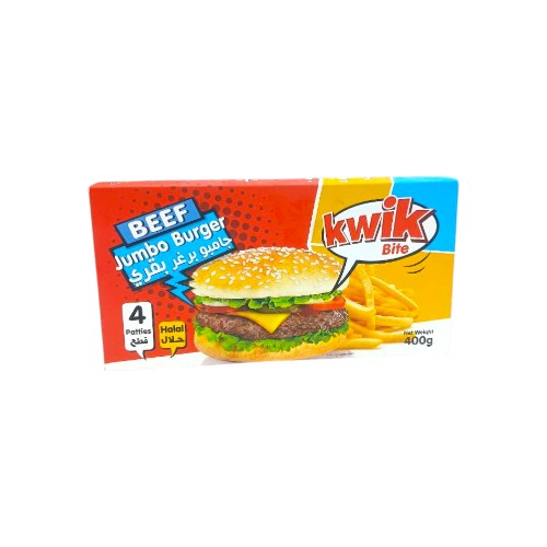 KWIK KWIK BITE JUMO BEEF BURGER