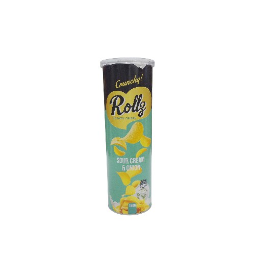 ROLLZ SOUR CREAM AND ONION 150G