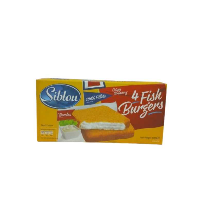 SIBLOU FISH BURGER 400G 4S