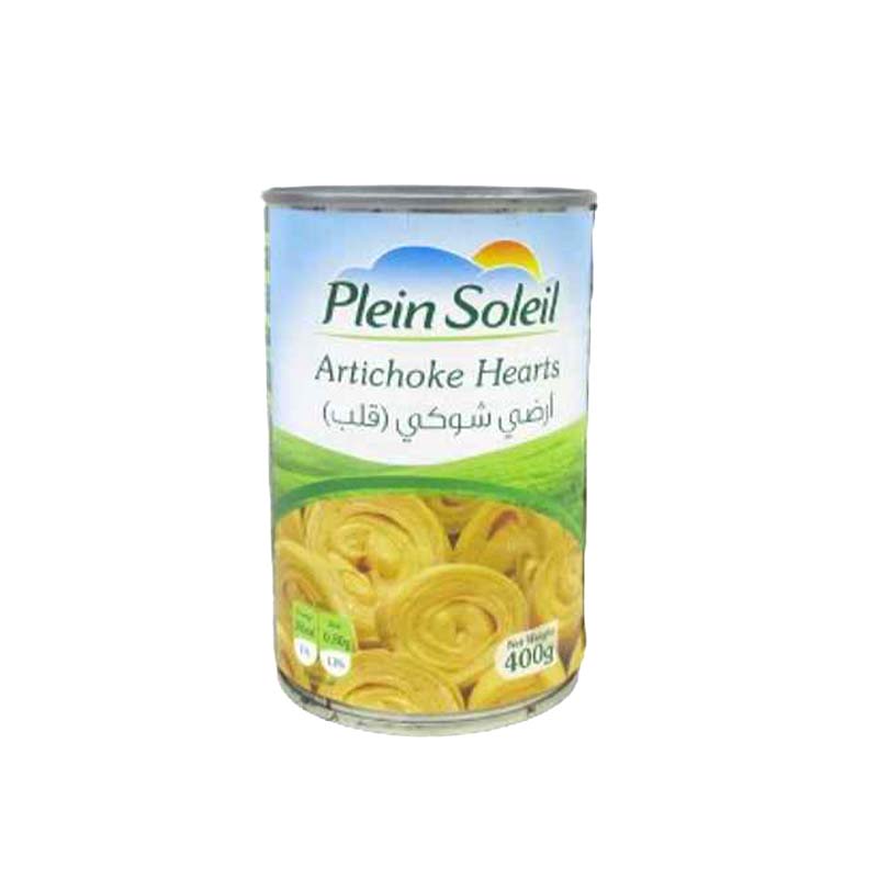 ARTICHOKE HEARTS 400G PLEIN SOL