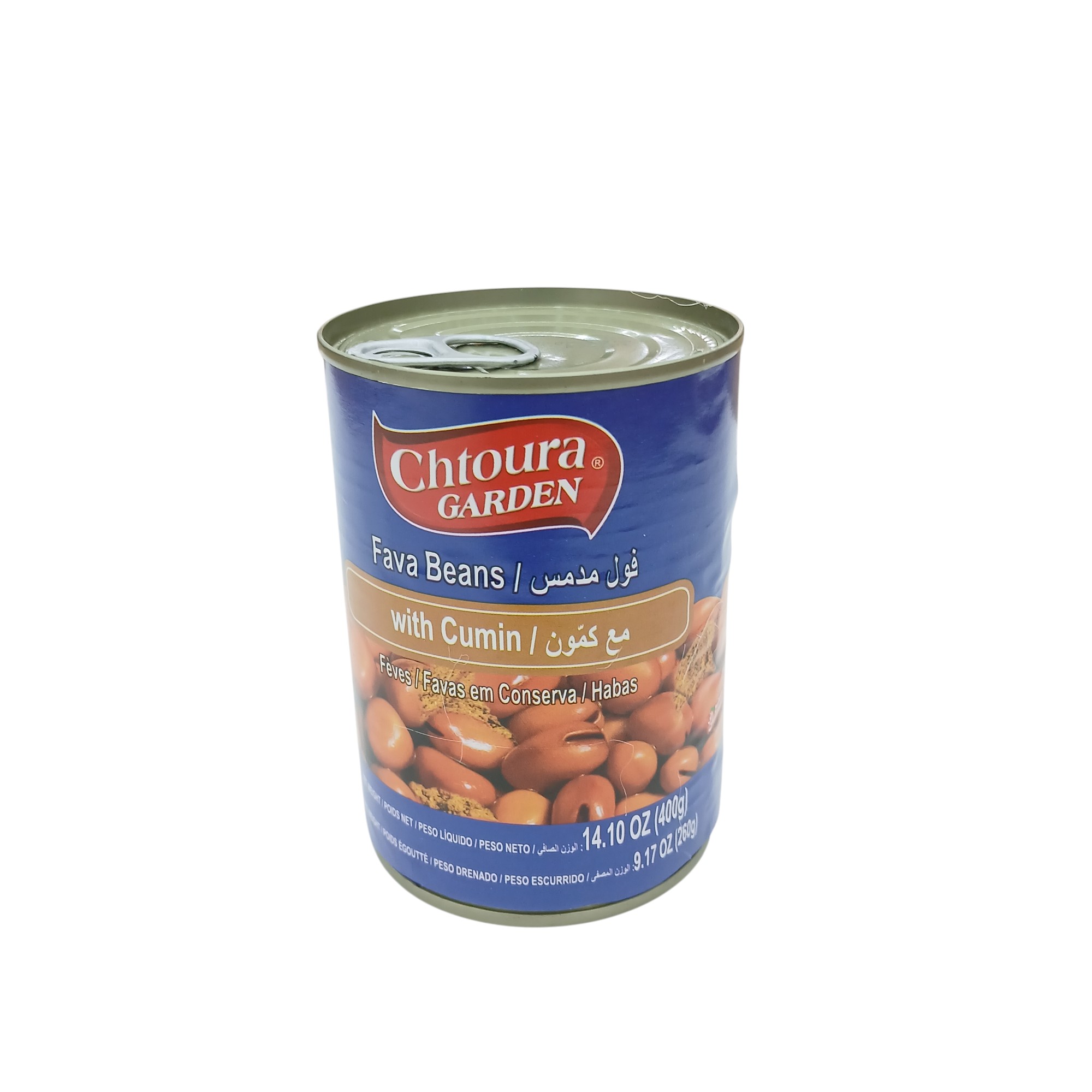 CHTOURA FAVA BEANS W CUMIN 400G