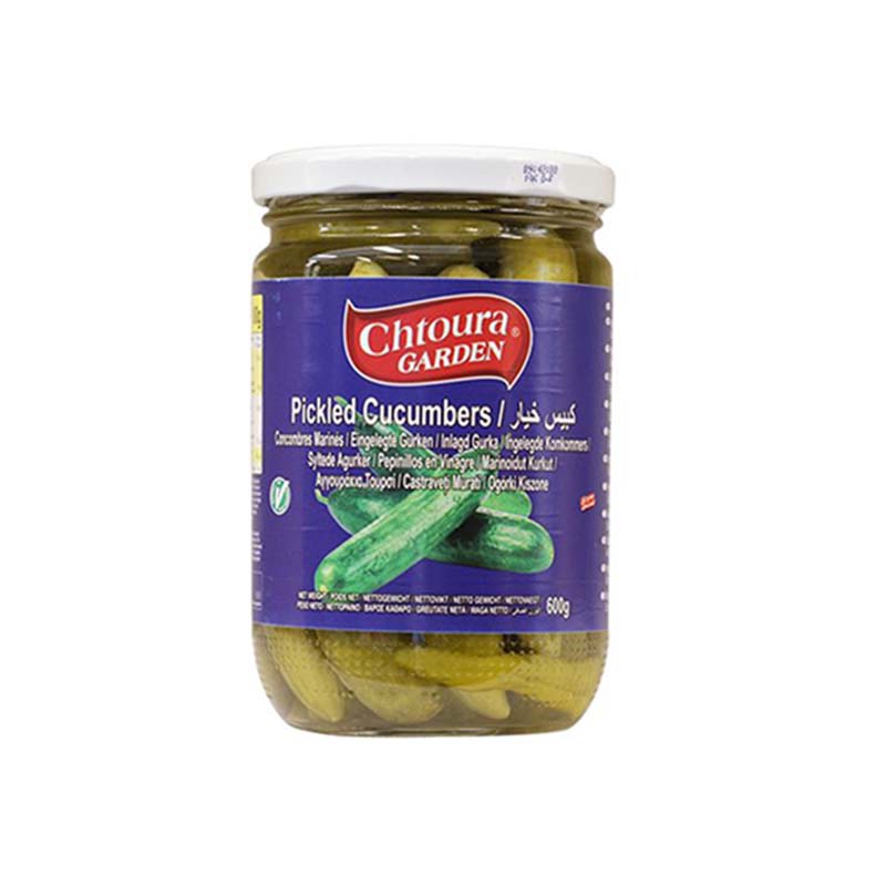 CHTOURA CUCUMBER PICKLES 600G