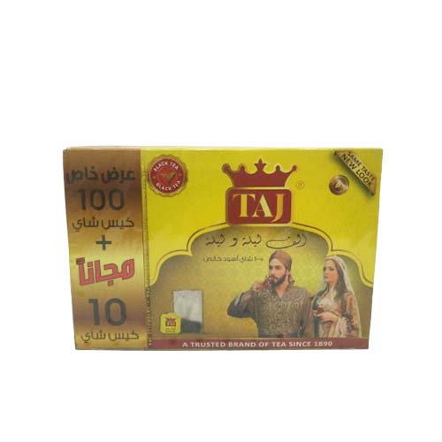 TAJ CEYLON BLACK TEA 110 BAGS