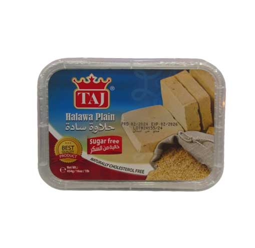 TAJ PLAIN SUGAR-FREE HALAWA 454