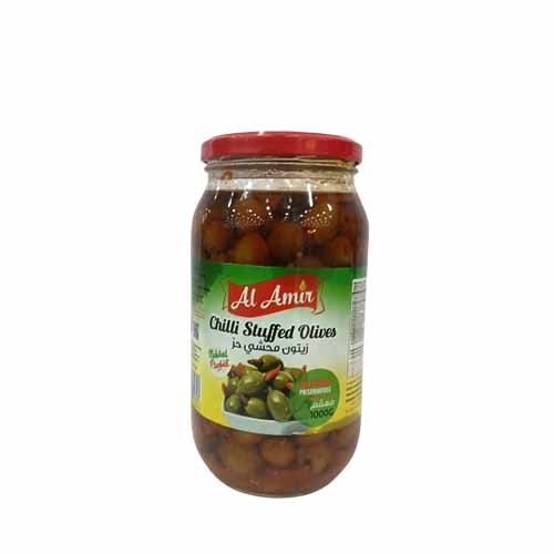 AL AMIR CHILLI STUFFED OLIVES 1