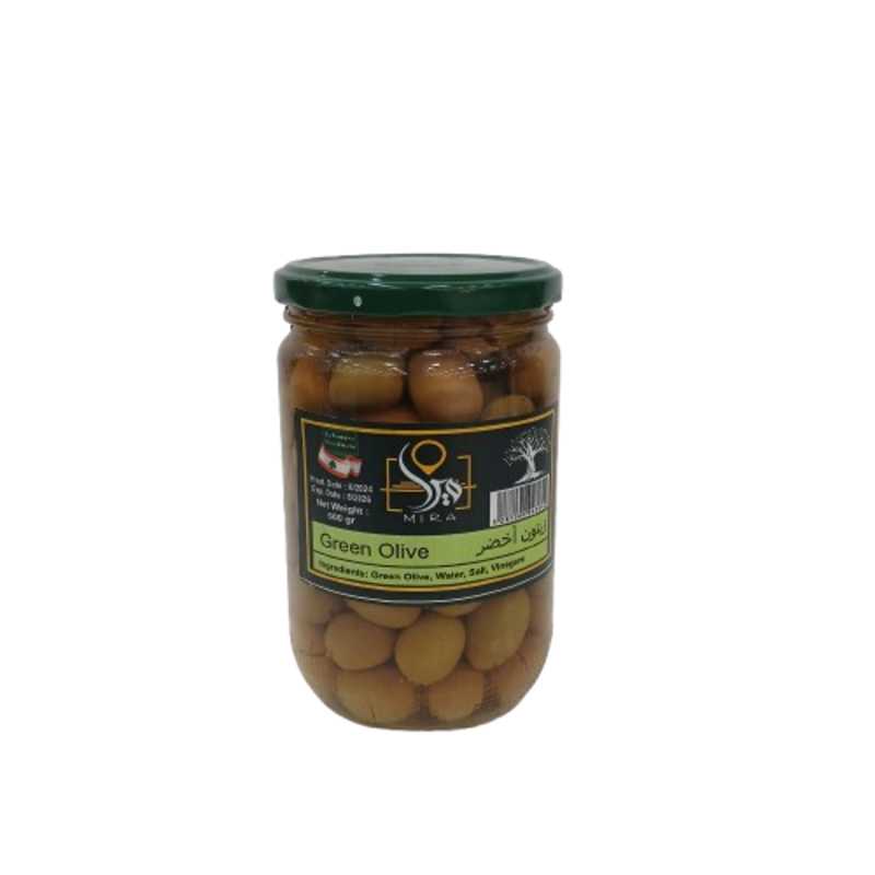 MIRA GREEN OLIVES 600G