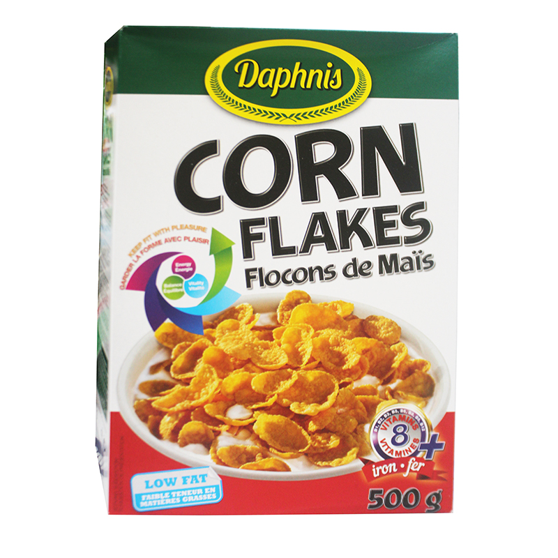 CORN FLAKES 500G DAPHNIS