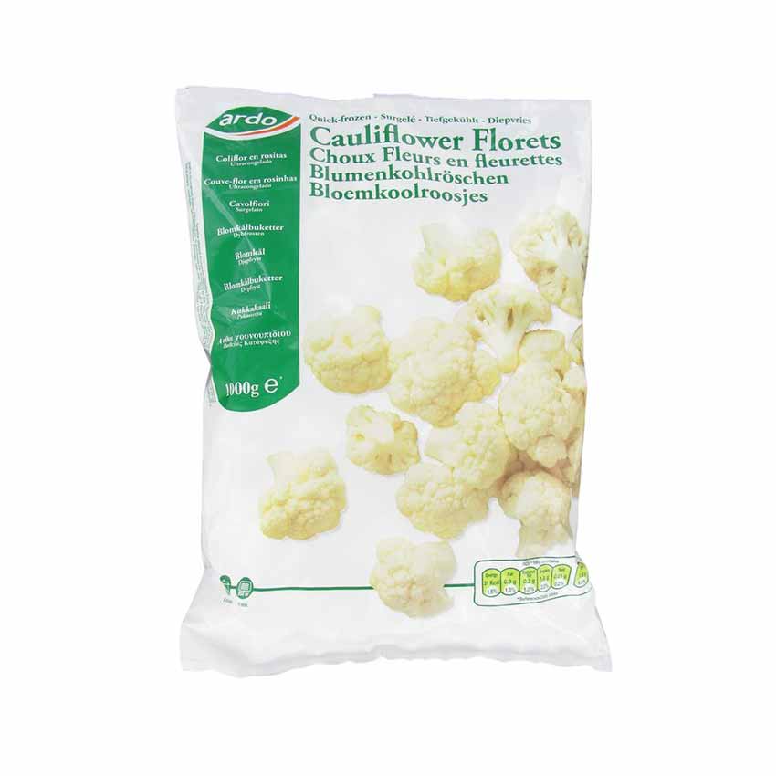 CAULIFLOWER FROZEN ARDO 1KG