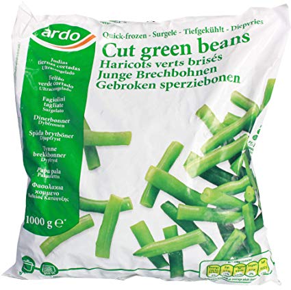 ARDO FROZEN CUT BEANS 1KG