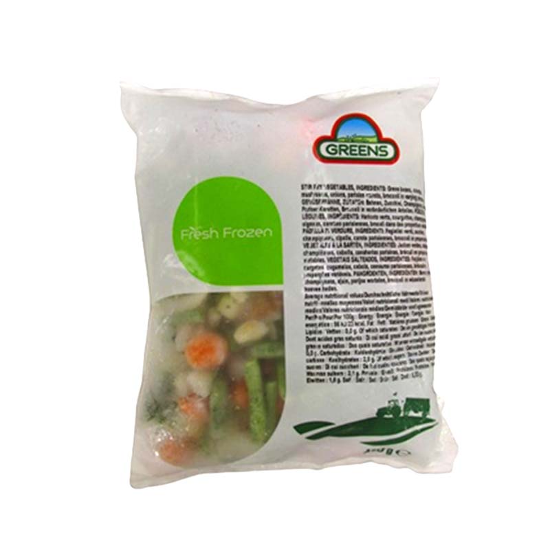 STIR FRY VEG. 450G GREENS