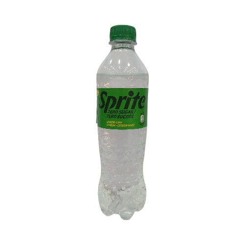 COKE PET ZERO 450ML SPRITE