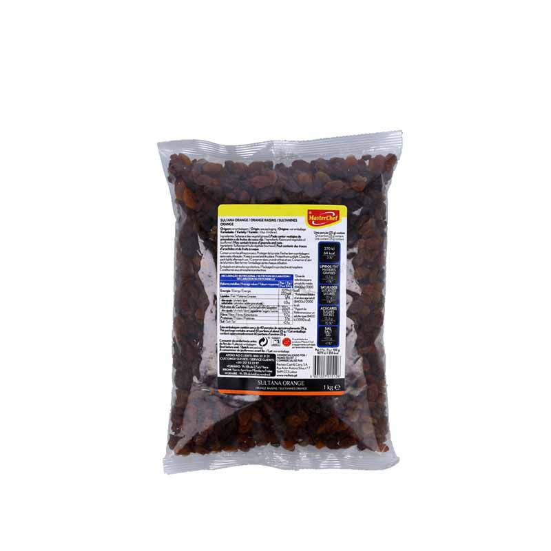 MASTERCHEF ORANGE RAISINS 1KG