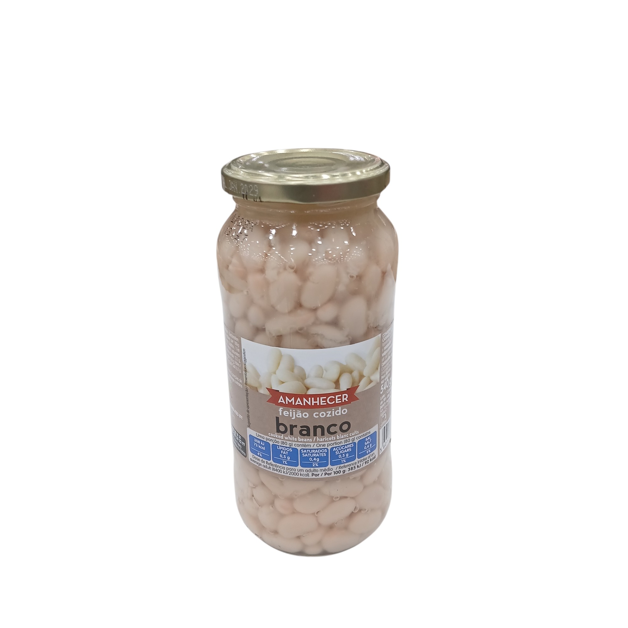 AMANHECER WHITE BEANS 540G
