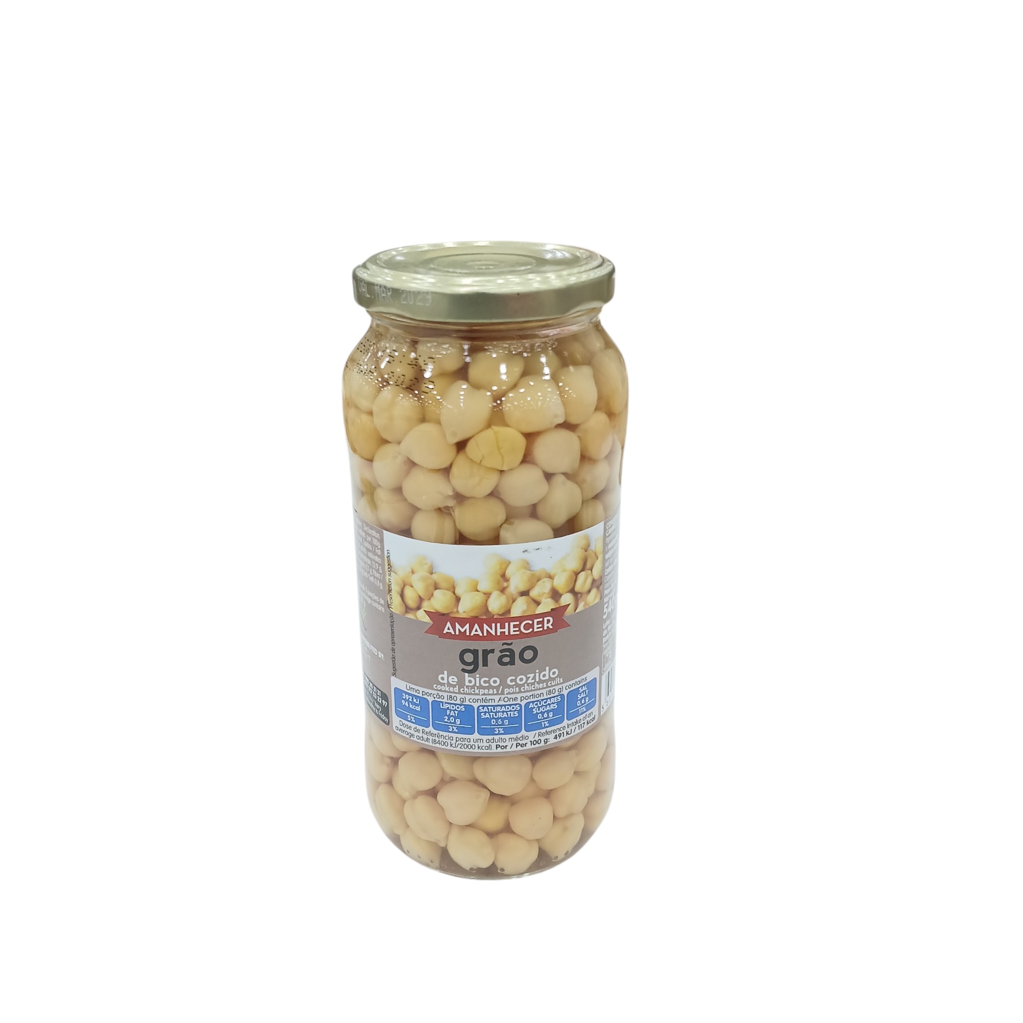AMANHECER CHICKPEAS 540G
