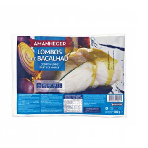 AMANHECER FROZEN COD LOINS 900G