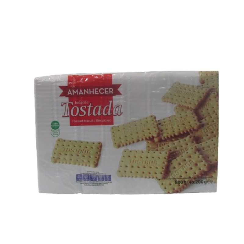 AMANHECER TOASTED BISCUITS 4X20