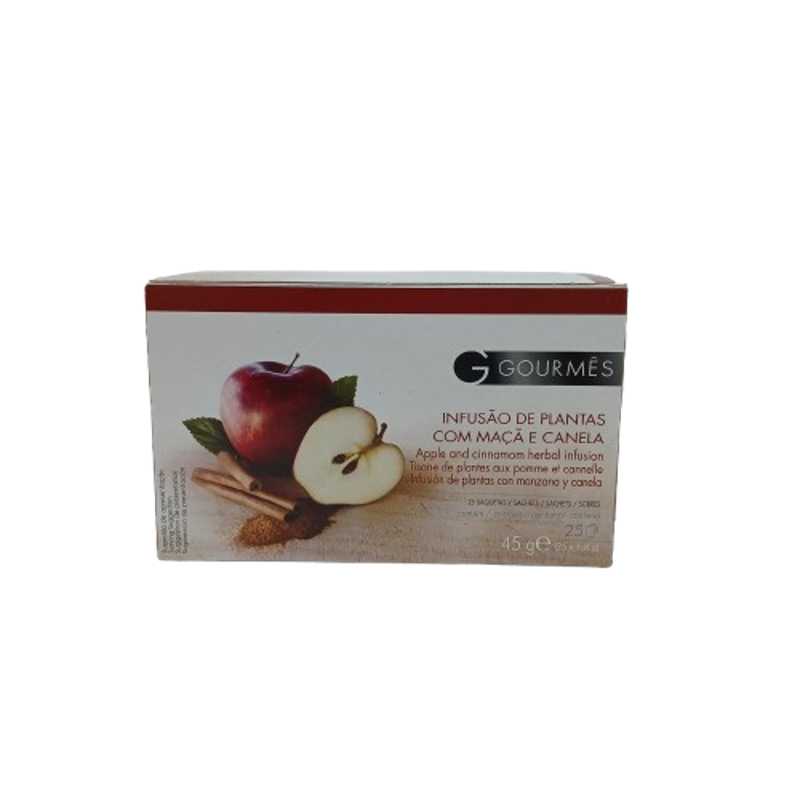 GOURMES TEA BAG 45G APPLE-CINNA