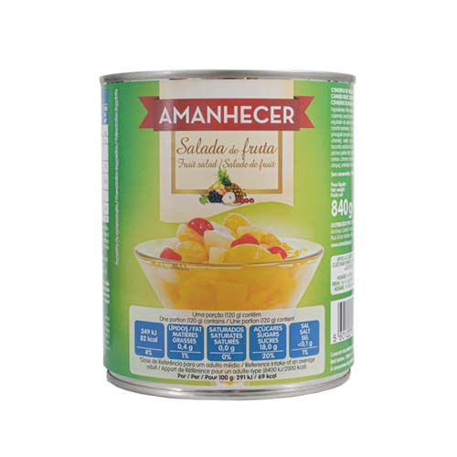 FRUIT SALAD 840G AMANHECER
