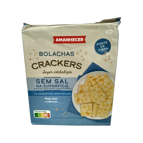 AMANHECER CRACKERS NO SALT 500G