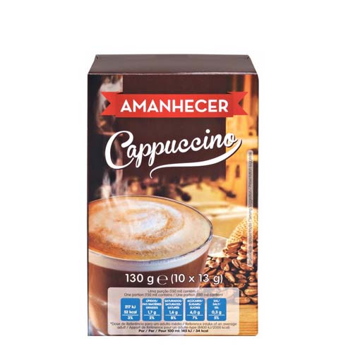 AMANHECER CAPPUCCINO 10X13G