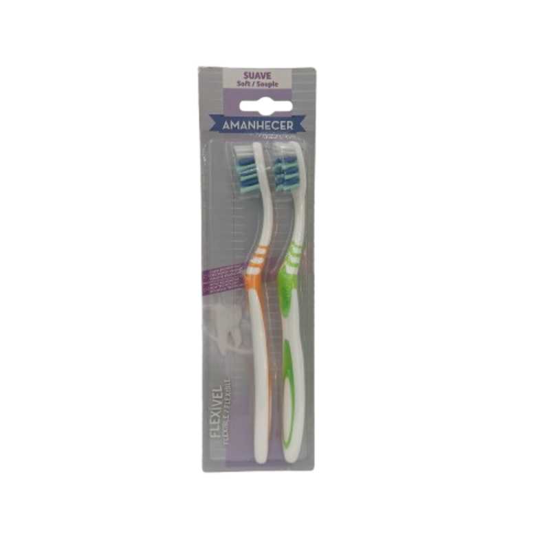 AMANHECER SOFT TOOTHBRUSH 2PCS