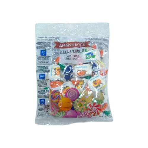 AMANHECER FRUIT CARAMELS 100G