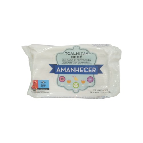 AMANHECER BABY WIPES 72PCS