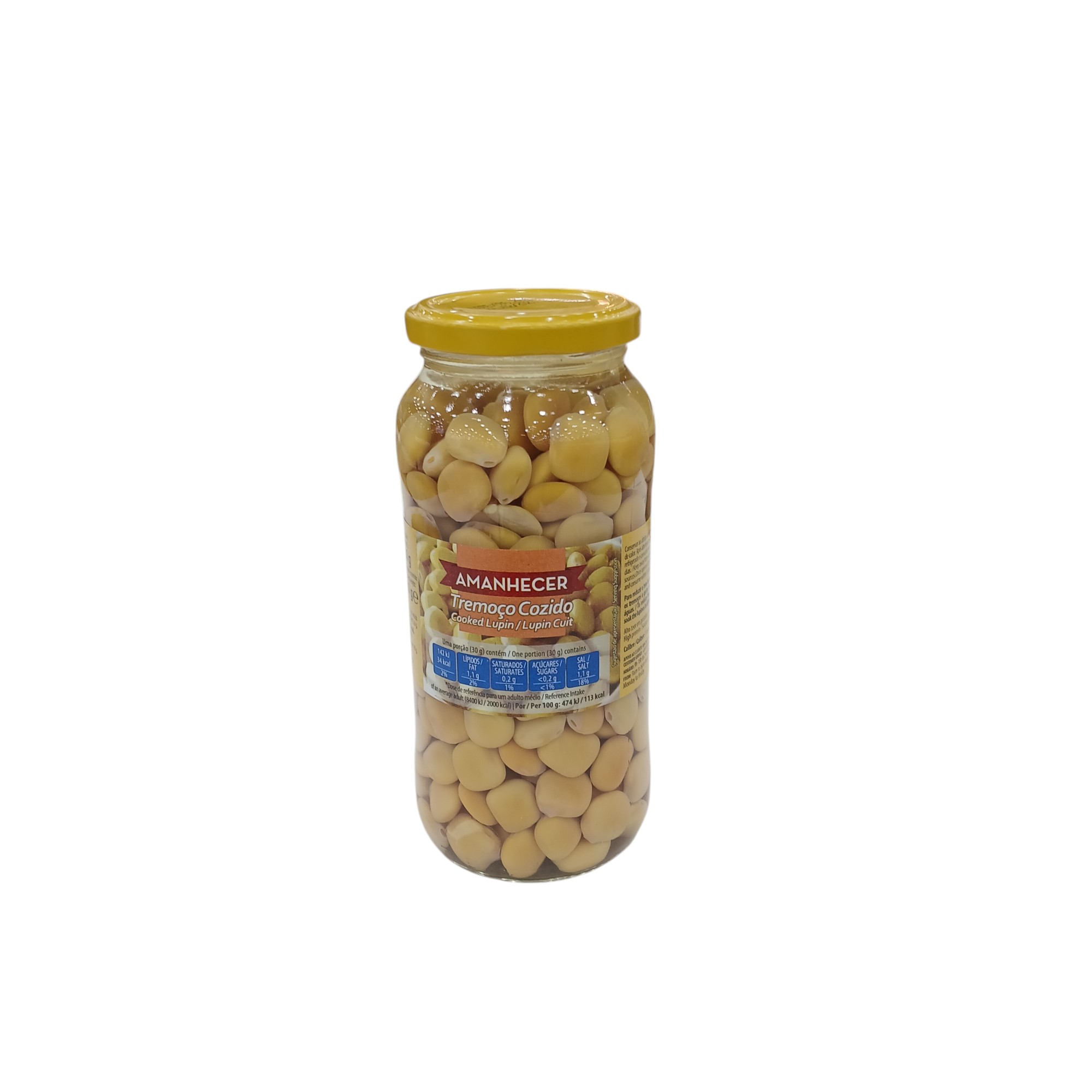 AMANHECER COOKED LUPINE 580G